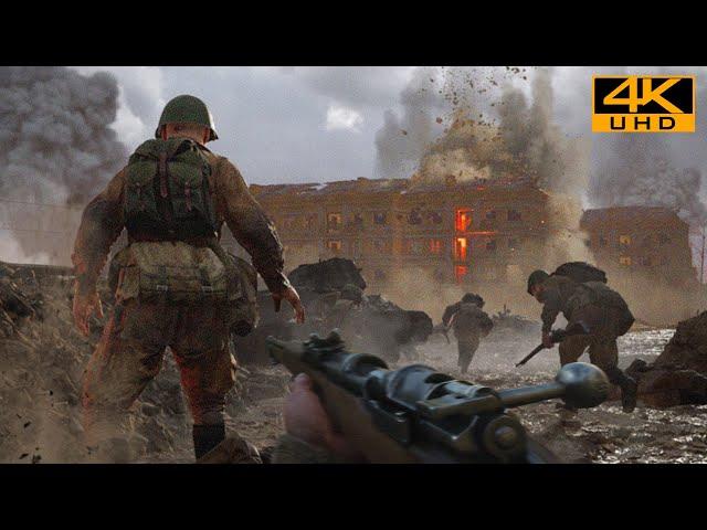 Siege Of Stalingrad | Realistic Immersive Ultra Graphics Gameplay [4K UHD 60FPS] Call of Duty