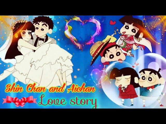 Shin Chan X Ai Chan Shin Chan and Aichan love storyCartoon love story||@MrSK420Amv   Hindi song