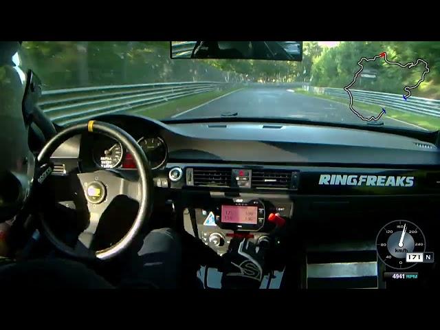 Nordschleife 8:11 BTG in Ringfreaks BMW 330i e90 playing with an M 