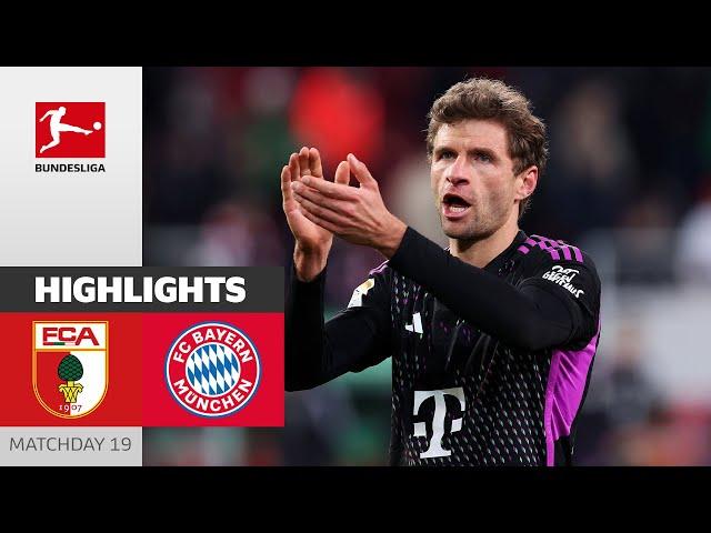 FC Augsburg - FC Bayern München 2-3 | Highlights | Matchday 19 – Bundesliga 2023/24