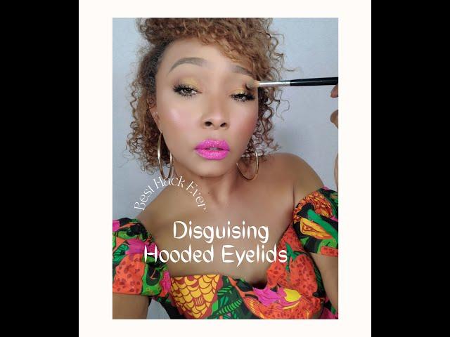 Hooded Eyelids? Where? Disguising Hack #MakeUPbyKiani