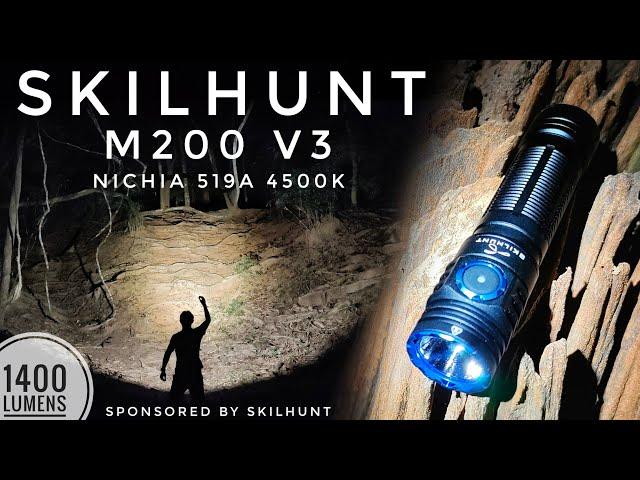 Skilhunt M200 V3 Nichia 519A 4500K 900 lumens