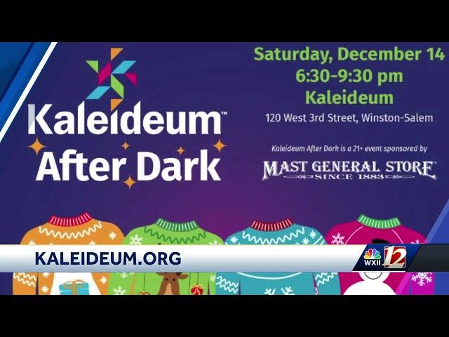 Come 'sleigh' in your ugly Christmas sweater at Kaleideum After Dark