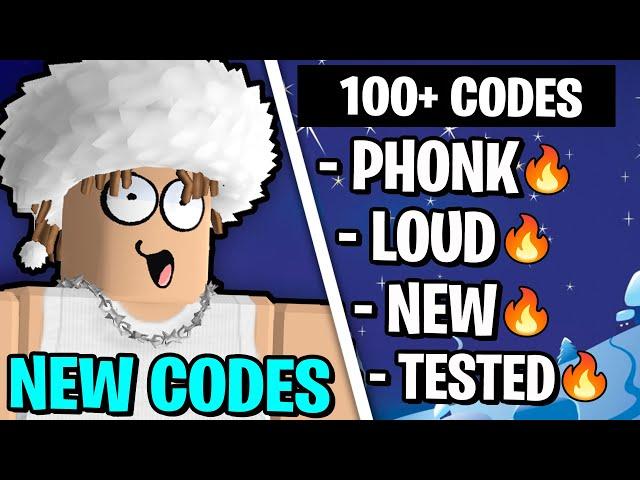 NEW PUBLIC 100+ BEST ROBLOX MUSIC CODES /IDS(s) (NOVEMBER 2024)