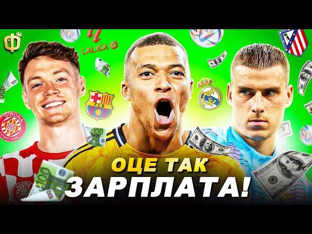 10 футболістів з НАЙБІЛЬШИМИ зарплатами в Ла Лізі | Футграм