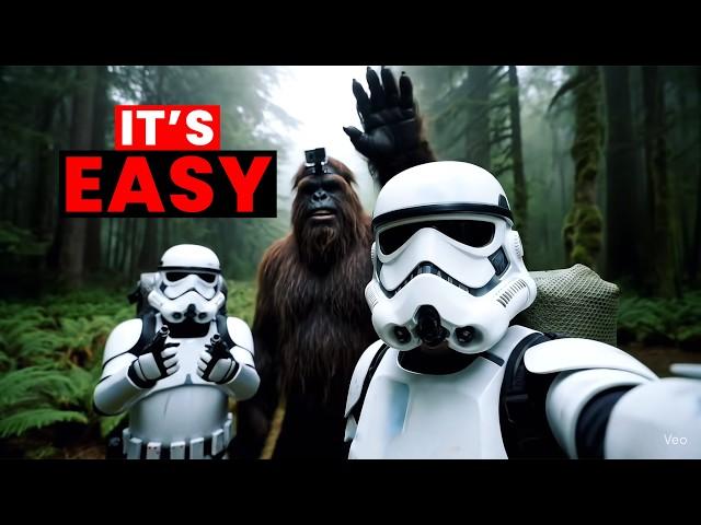How To Create The Viral Bigfoot/Yeti/Alien Vlogger
