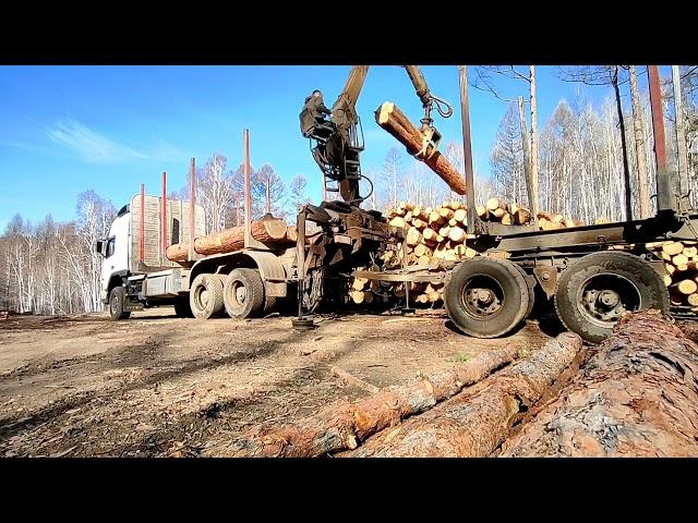 VOLVO 6×6 Лесовозный рейс