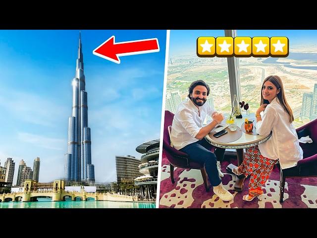 I Took Arisha To The Top of Burj Khailfa | Dubai Last Day