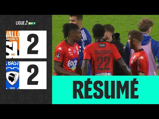 STADE LAVALLOIS MFC - SC BASTIA (2-2) - 13ème journée - Ligue 2 BKT 24/25