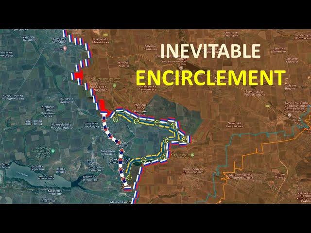 Inevitable Encirclement Of Ukrainian Troops l Russian Forces Entered Hirnyk