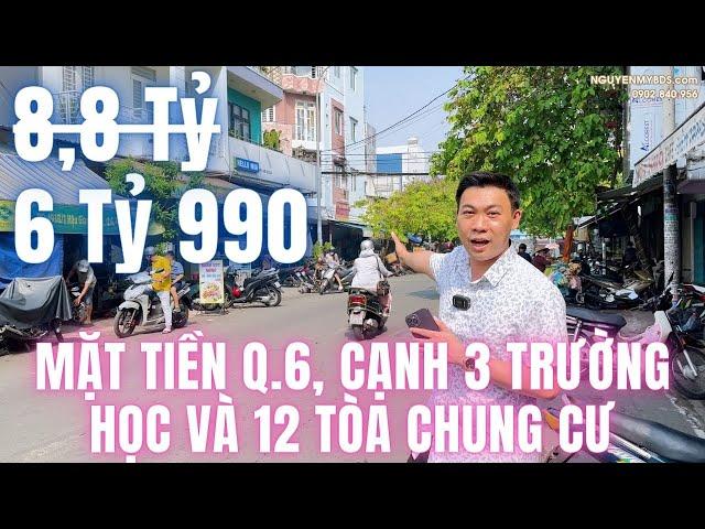 2024 | Chưa Bao Giờ Có Giá Này! Bán Nhà Mặt Tiền Quận 6 | ngang 6m, Giá Dưới 7 Tỷ