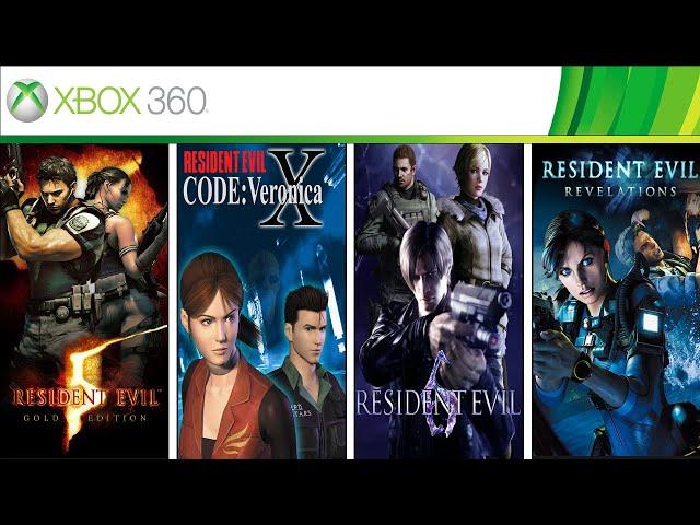 Evolution of Resident Evil Games on Xbox 360