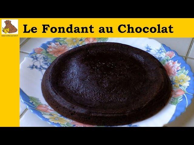 Le fondant au chocolat (recette rapide et facile) HD