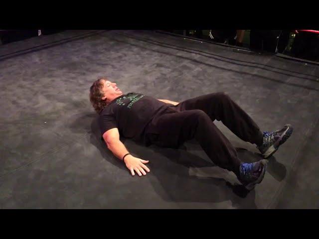 Tom Prichard teaches basics at IWF Wrestling School