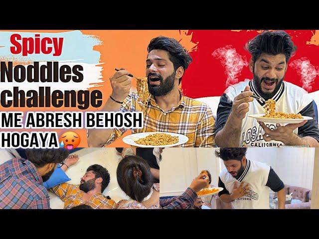 Most Spicy Noodles  Se Abresh Behosh Hogaya | with Jolo Chip  Prank | Fokats | Abresh & Zeeshan