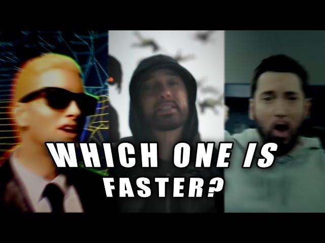 [SpeedTest] Rap God VS Lucky You VS Godzilla