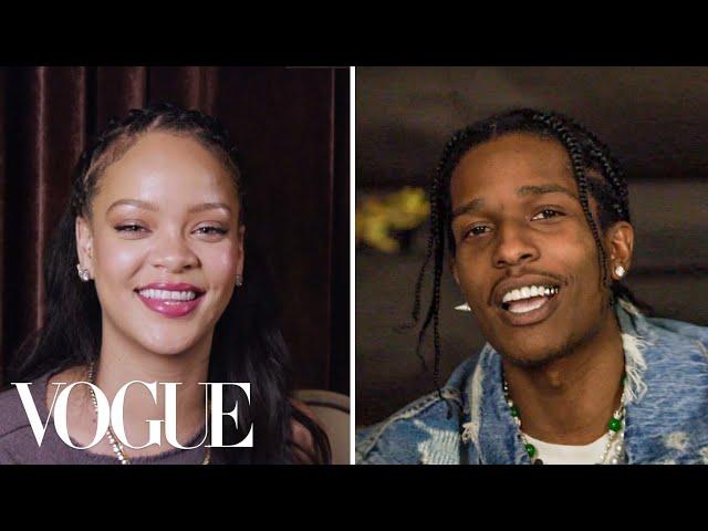 Rihanna Answers 15 Questions From A$AP Rocky | Vogue