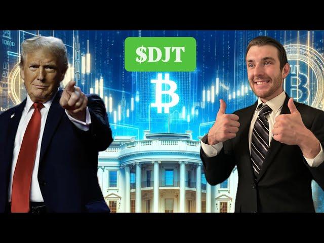 The Trump Trade & The Mass Adoption into Crypto!  Stock Analysis of $DJT Trump Media & Technology.