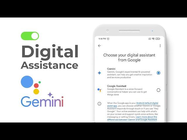 How to change Google Assistant to Gemini in Android! 