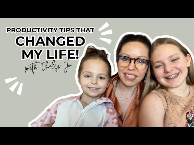 Productivity Tips That Changed My Life! Trying To Balance Home And Business