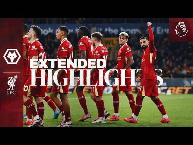 Extended Highlights: Reds Go Top In Premier League | Wolves 1-2 Liverpool