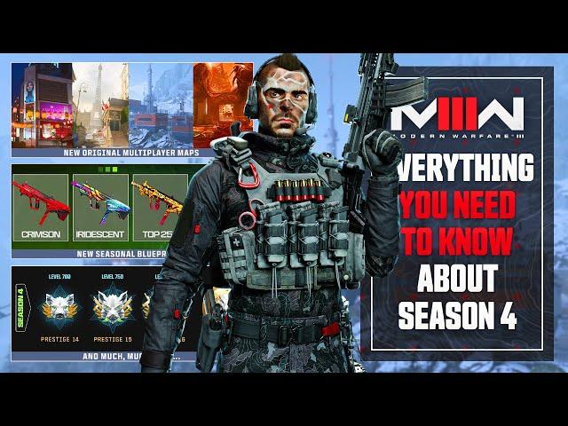 Modern Warfare 3 Season 4: 23 Things You NEED TO KNOW Before Launch...