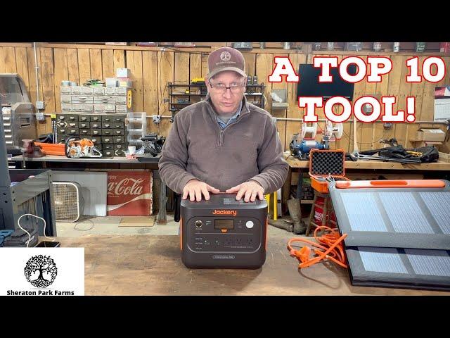 PORTABLE Farm Power - Jackery 1000v2 Solar Generator