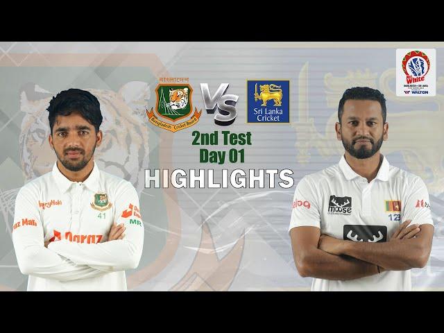 Bangladesh vs Sri Lanka Highlights || 2nd Test || Day 1 || Sri Lanka tour of Bangladesh 2022