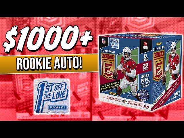 MY BIGGEST HIT OF THE YEAR SO FAR!  | 2021 Donruss Elite FOTL Hobby Box