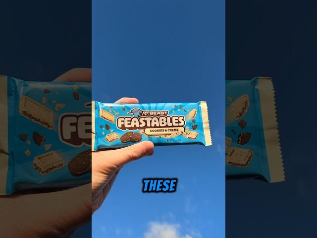 FEASTABLES COOKIES AND CREAM?! #feastables #shorts