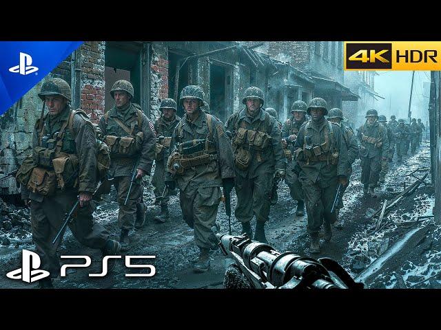 (PS5) America's Stalingrad Battle of Aachen | Realistic Immersive ULTRA GraphicsGameplay[4K60FPSHDR]