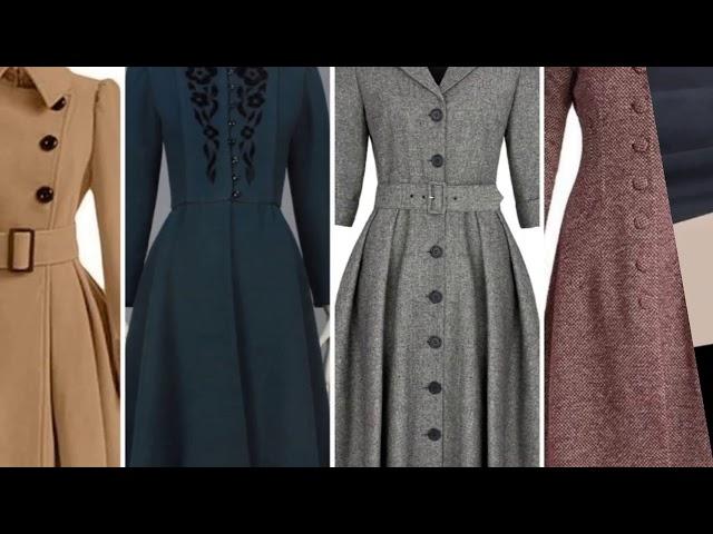 New Arabic Girls Long Winter Coat Design Collection||Best Arabic Muslim Girls Long Winter Coat Dress