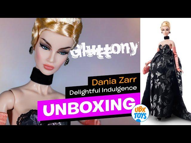 UNBOXING & REVIEW DANIA ZARR (DELIGHTFUL INDULGENCE) INTEGRITY TOYS DOLL - 7 Sins Fashion Royalty