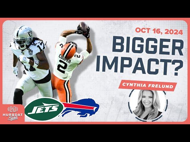 Which Trade Will Impact the AFC East? - with Cynthia Frelund | Hurrdat Sports Radio