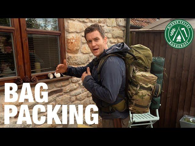 Bushcraft Gear | Ex Royal Marine shows you How To Pack your Kit Bag for your first OVERNIGHTER.