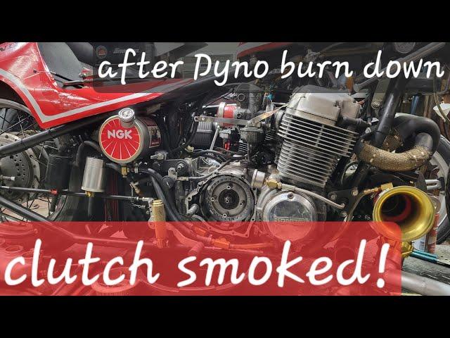 Engine Science - CB750 Turbo Clutch teardown - post Dyno inspection