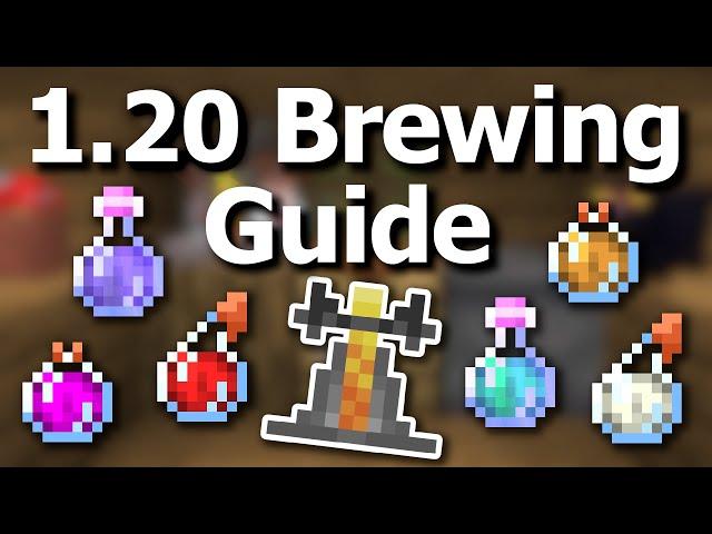 The Ultimate Minecraft 1.20 Potion Brewing Guide | How to make all Potions, Auto Brewer and More!