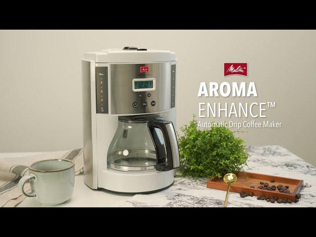 Melitta® Aroma Enhance™ Glass Coffee Maker #wabilogic #melitta #coffeemaker