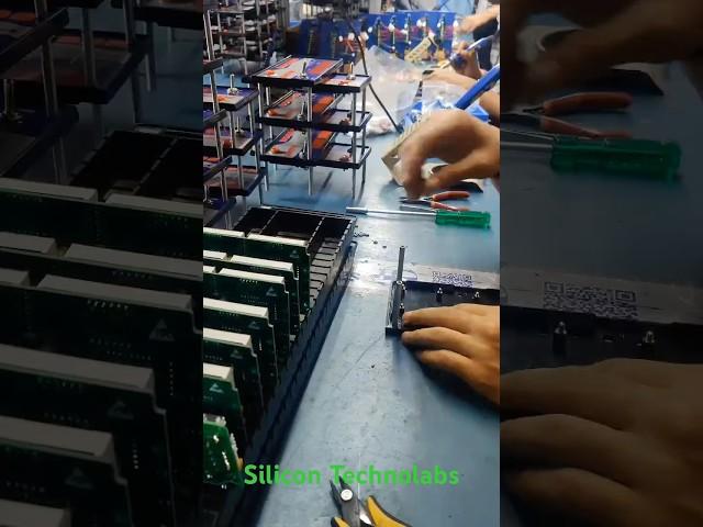 Made in India!Production Electric Motor Winding Controller by Silicon Technolabs. #windingmachine