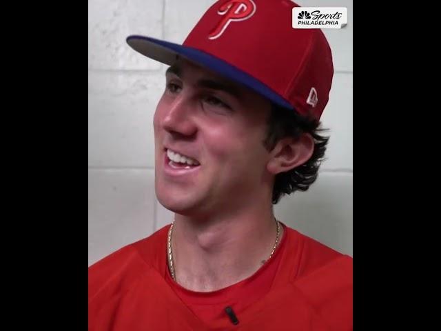 Brandon Marsh hitting Andrew Painter with the tough questions