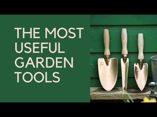 Which are the most useful garden tools? You'll be surprised....