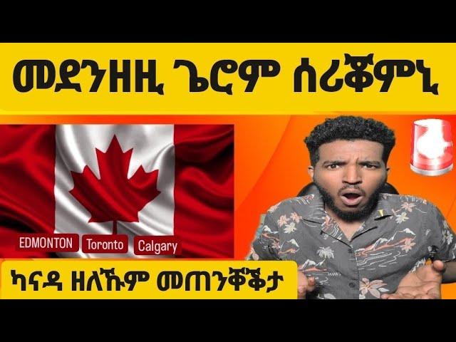 ERITREANS ዘለኹም ተጠንቀቑ ! መደንዘዚ ጌሮም ሰሪቖሙኒ eritrea canada movie Eritreans in canada #eritrea #eritreans