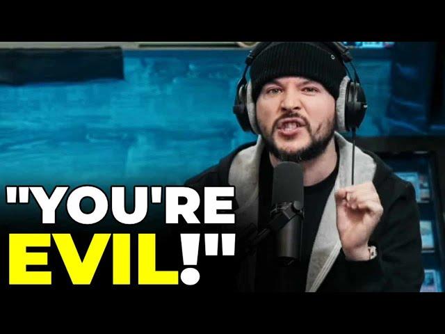 Tim Pool LOSES IT And Says His Debate Opponent WANTS Human Sacrifices...