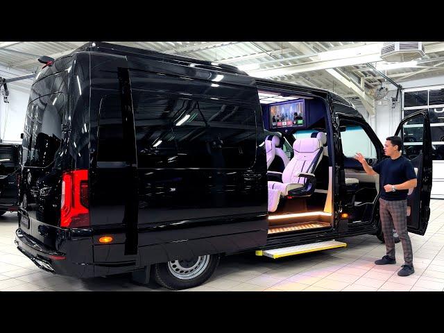 2024 Mercedes Sprinter Short VIP Luxury VAN - Full Review Interior Exterior