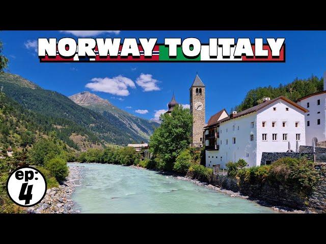 Norway to Italy on Motorcycle! Switzerland and Liechtenstein | Episode 4