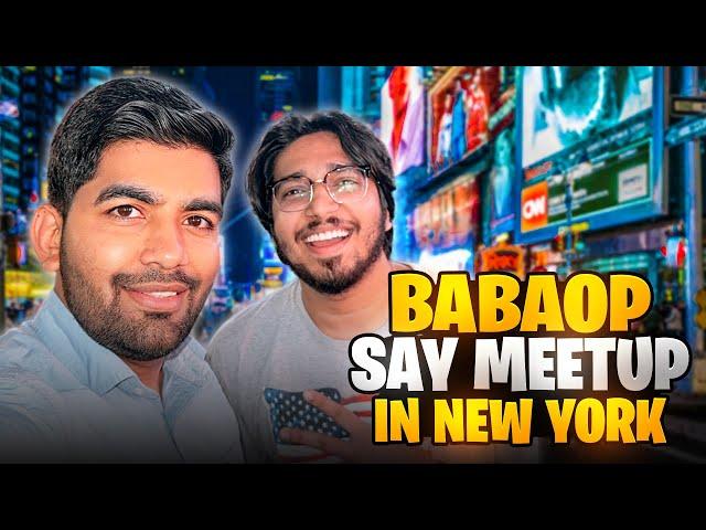 Meet Up with Baba OP in New York