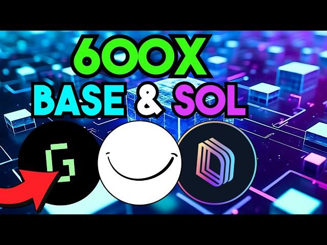 Top 10 Base Chain & Solana Crypto Altcoins To EXPLODE 600x In 2025 Bull Run (NEW AI AGENT PROJECTS!)