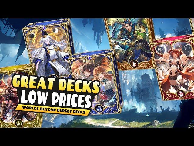 Shadowverse Worlds Beyond First Day Budget Decks W Decklists! 5 Classes!