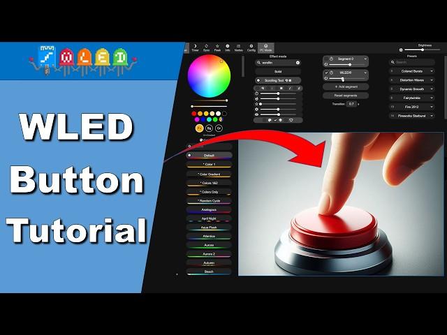 How to Connect a Button for WLED Lights
