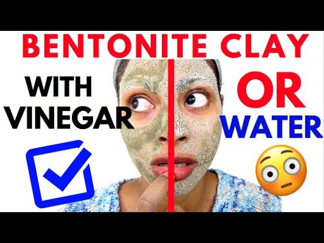 Best way to use BENTONITE CLAY MASK for face!